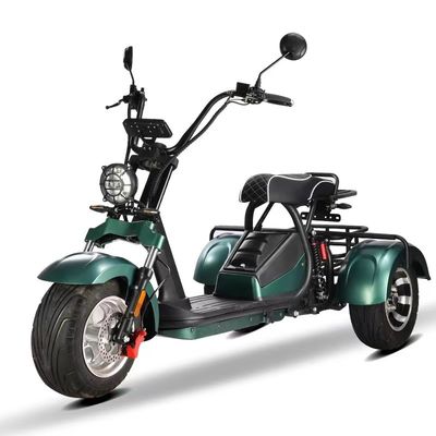 ユニセックス 2000W パワフル 3 輪 脂肪タイヤ 懸垂 電動スクーター 5-6H 充電時間