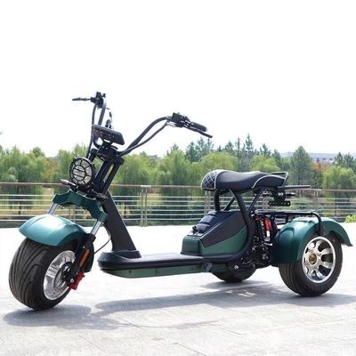 ユニセックス 2000W パワフル 3 輪 脂肪タイヤ 懸垂 電動スクーター 5-6H 充電時間