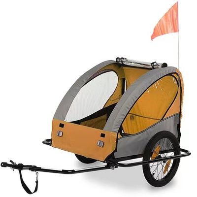 外出旅行 ペットトレーラー 折りたたむデザインと車輪 他 トレーラー タイヤ フロント 14