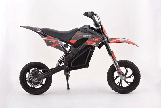 350W モーターパワー キッズ ディートバイク 24v 500W 電動バイク 前後ブレーキ付き