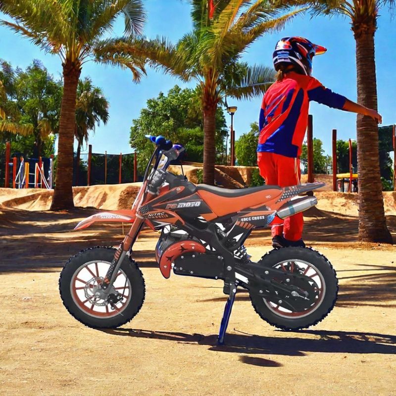 49cc Pit Bike パーソナライズされたサポートされた色とDISCブレーキ