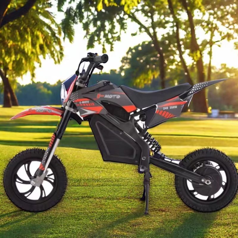 カスタマイズされた色 サポート 36V E モーターサイクル 350W ミニレース 子供用の汚れ自転車