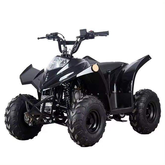2024 デザイン 70cc クワッドバイク ビーチバギー 青少年向け フロント ドラム 後部ディスクブレーキシステム