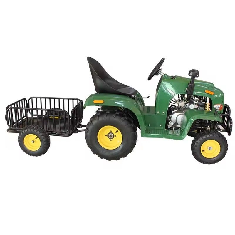 110cc ミニ トラクター 子供向け カスタマイズ可能な色 制限重量 100-200kg サポート