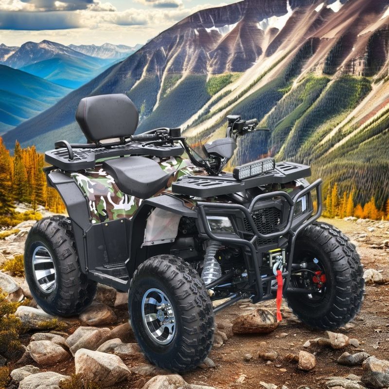 シリンダー番号 1 オートマティック 4WD ATV 250cc 150cc クアッドバイク 電動スタート Moto Atv 4x4