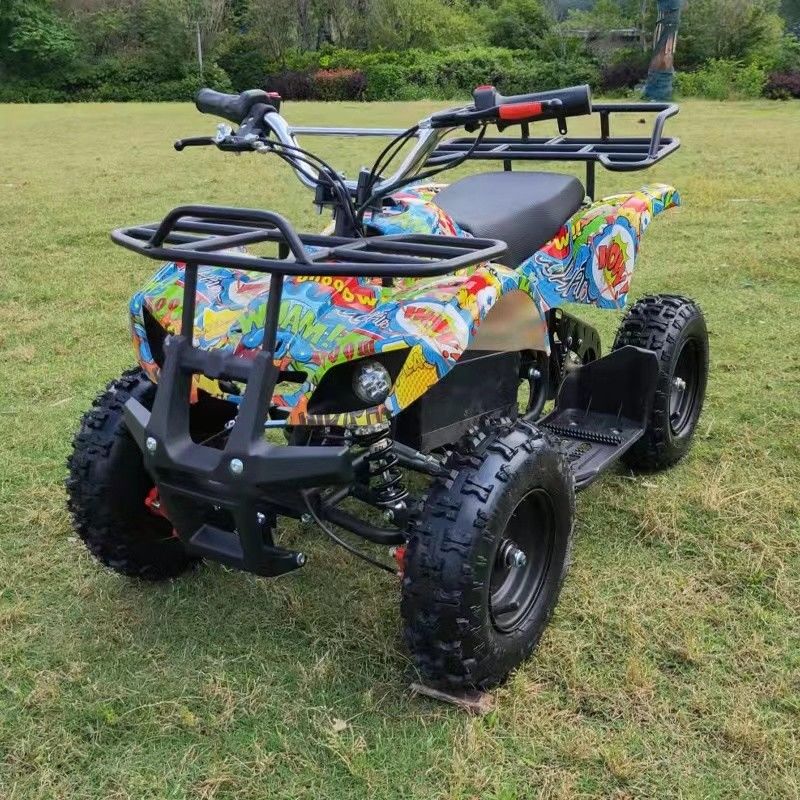 500W ミニクワッドATV 子供向け 800W 1000W 電動 送電 チェーンドライブ